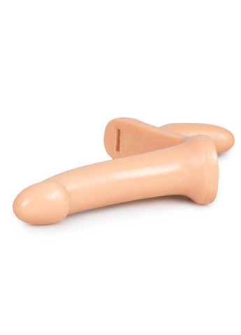 Подвійний страпон реалістичний Plena 2 бежевий - CherryLove Strap U (296930437)