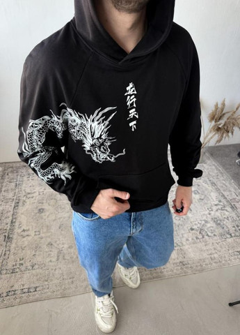 Худи с ДТФ (оверсайз) No Brand (297312431)