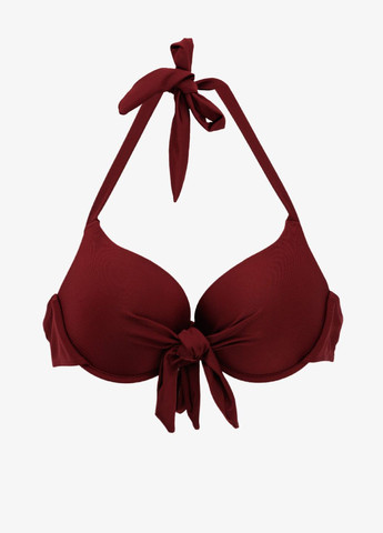 Бордовый демисезонный купальник верх однотонный zt557 бордовый shop (2000990905079) Feidi