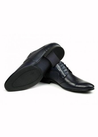 Темно-синие туфли 7162307 43 цвет тёмно-синий Carlo Delari