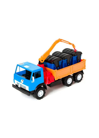 Іграшковий вантажівка Камаз Х3 бортовий з маніпулятором пластик в асортименті 280 Оріон Укр2800 (370654427)