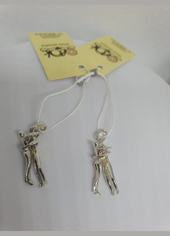 Кулон. Серебряная подвеска Люди, пара он и она. Влюбленные. No Brand (327435312)