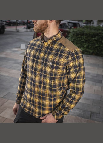 Сорочка Redneck Shirt Navy Blue/Yellow M-TAC (315147778)
