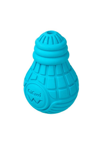 Игрушка для собак Лампочка резиновая GiGwi Bulb Rubber, резина, голубая WAUDOG (362586789)
