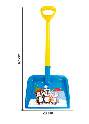 Игрушка "Лопатка А " синяя (3398), пингвины ТехноК (293484018)