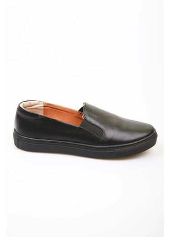 Черные слипоны No Brand однотонные