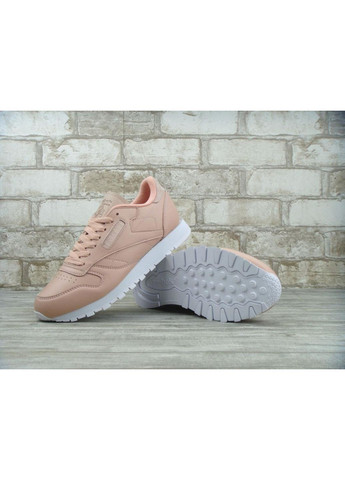 КРОСІВКИ ЖІНОЧІ REEBOK CLASSIC PINK WHITE 2 РІБОК No Brand рожеві демісезони (368888223)