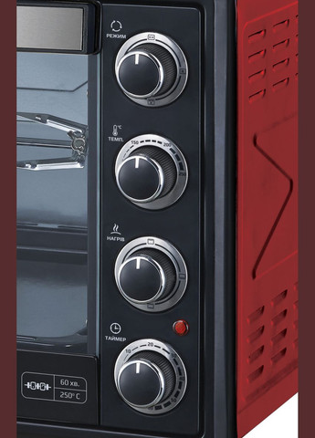 Електродуховка LEO-650-Red Liberton (369123651)