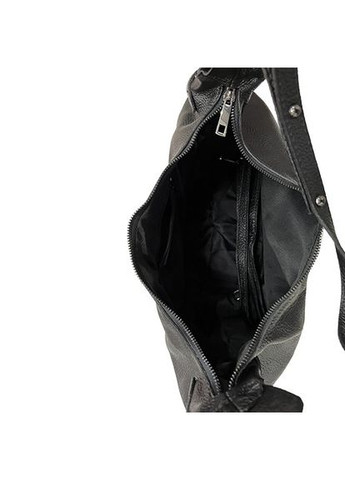 Сумка жіноча італійська з натуральної шкіри чорна на плече (Д/Ш/В) 31/11/26(см) Felicita (336377694)