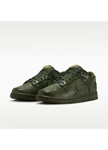 Кроссовки Dunk Low Ss Green HV4388-300 Nike зелёные демисезоны (398068847)