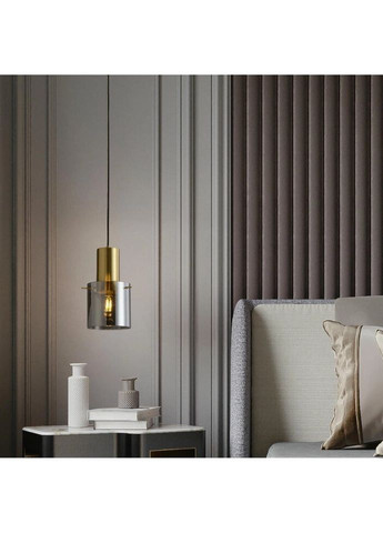 Люстра подвесная на 1 лампочку 26629 Золото 30-180х28х17 см. Sunnysky (335975507)