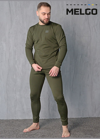 Мужское тактическое анатомическое термобелье (комплект кальсоны, лонгслив) Melgo (307288322)