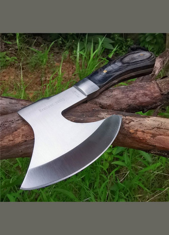 Топор Кемпинг, легкий туристический топор, цельнометаллический с деревянной ручкой, вес всего 355 г No Brand (358204647)