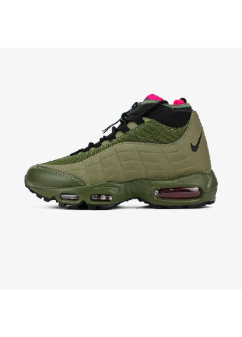 Зелені Зимовий кросівки зимові чоловічі Nike 95 Sneakerboot winter green | Найк 95 Снікербут