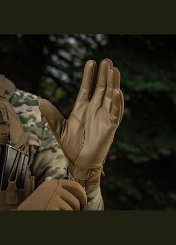 Рукавички Scout Tactical Mk.2 шкіряні Coyote M-TAC (315148273)