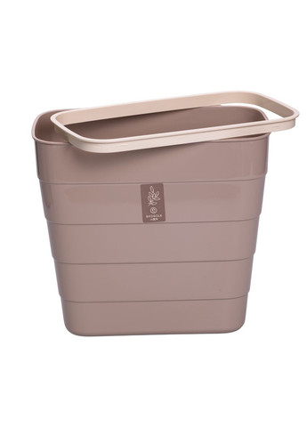 Відро для сміття на дверцята 6 (л) відро для сміття пластикове навісне Коричневий HP-45-18CR Yiwu (370974131)