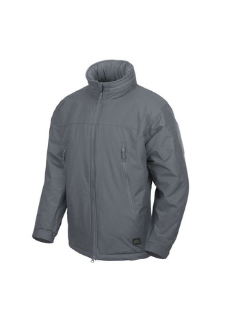 Серая зимняя куртка helikon level 7 climashield apex 100 г shadow grey Helikon-Tex