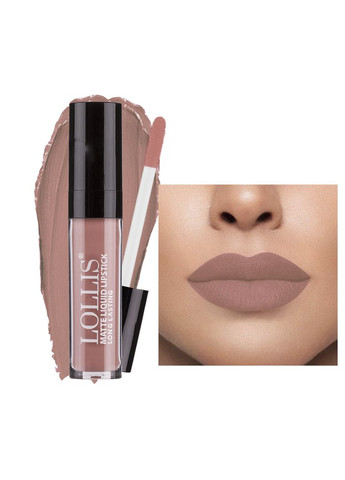 Помада рідка матова Matte Liquid т.01 LOLLIS Lipstick Long Lasting (333731047)
