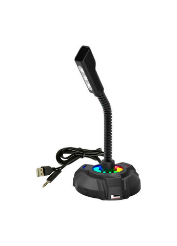 Мікрофон DHP-1100C RGB backlit 3.5мм+USB Black (DHP-1100C) HP (373004396)