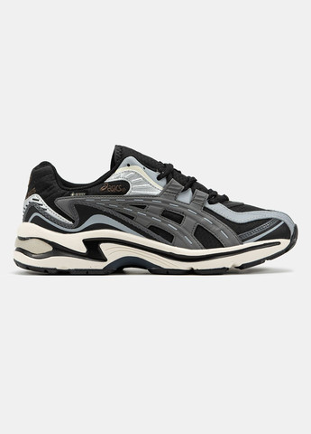 Серые зимние кроссовки зимние мужские asics gel-preleus winter gore-tex grey black termo | асикс гель-прелеус серые черные термо No Brand