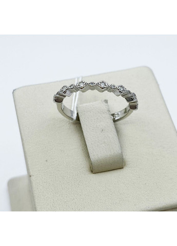 Кольцо серебряное с кубическим цирконием "Дорожка" 17 1,53 г No Brand (370142405)