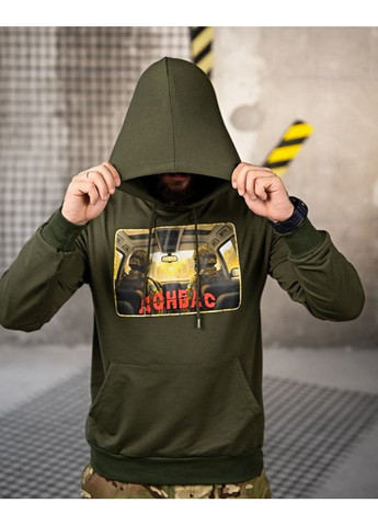 Армейское мужское худи Донбас олива Freedom (359381101)