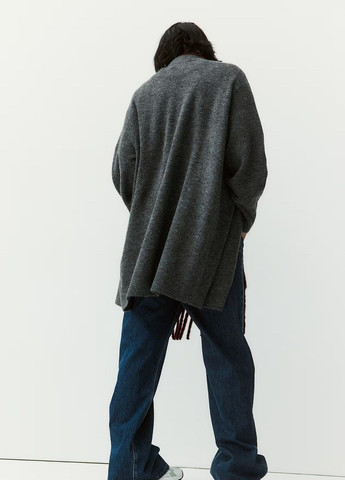 Темно-серый демисезонный кардиган H&M