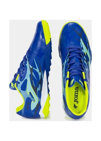 Синие сороконожки (шиповки) сине-желтые sups2504tf Joma