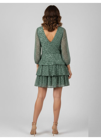 Зеленое платье LeGer