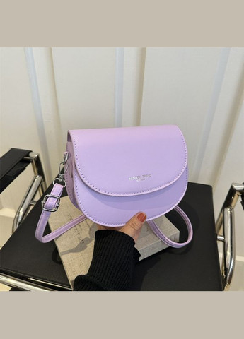 Женская сумка 6428 кросс-боди на ремешке через плечо фиолетовая No Brand (306709482)