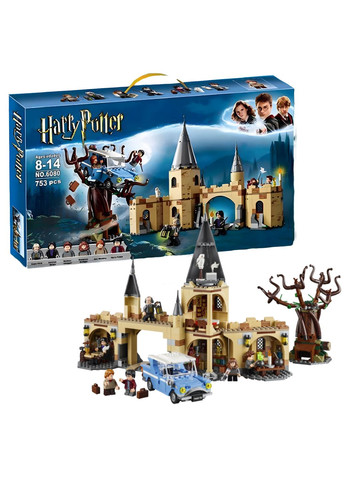 Дитячий конструктор Harry Potter 6080 «Войовнича верба Гоґвортсу» на 753 деталі No Brand (290668344)