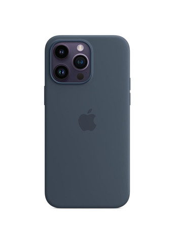 Чохол-накладка Silicone Case with MagSafe для iPhone 14 Pro Max Storm Blue (MPTQ3) Apple (361031881)