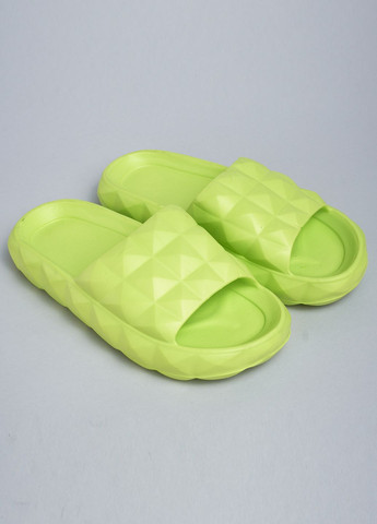 Зеленые шлепанцы женские 950 зеленые 343292 Power