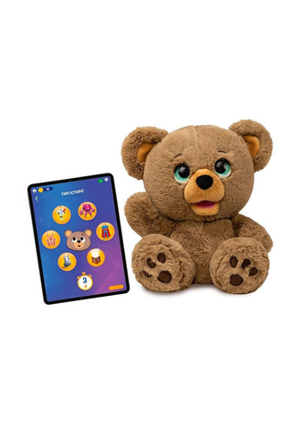 Інтерактивна іграшка – Ведмедик По – творець твоїх історій на основі ШІ Plai (333708028)