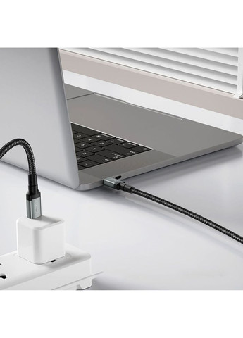 Кабель USB Type-C - USB Type-C 1 м Black (NB-Q264A-CC black) XO (323109609)