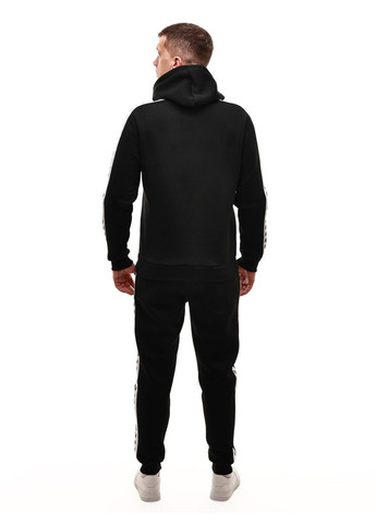 Чорний зимній костюм спортивний чоловічий No Brand