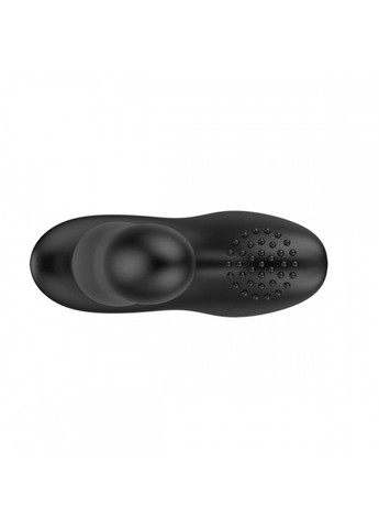 Массажер простаты с вибрацией и накачкой Boost, силиконовый, черный, 13 х 3.7 см Nexus (289784746)