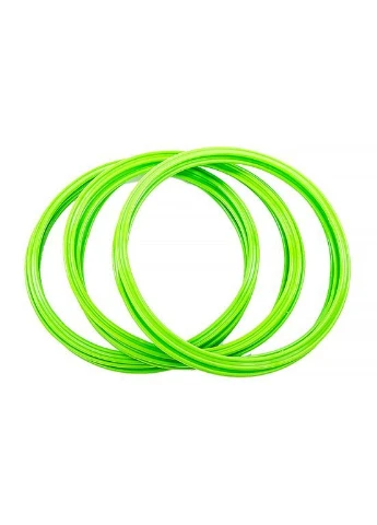 Кільця спортивні 12 шт (Зелені) No Brand (394395597)