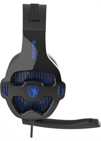 Гарнитура SA-726 Ppower Black/Blue (sa726blj) Sades (368589357)