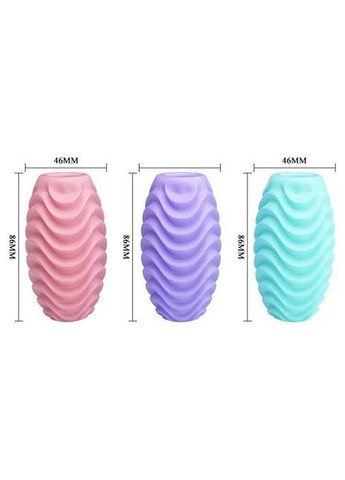 Яйце-мастурбатор Pretty Love бірюзовий No Brand (366891954)