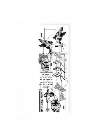 Тату-рукав "Греческий Бог" Tattooshka (303140604)