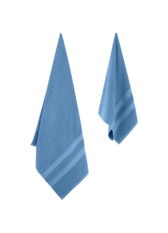 Набір рушників Splendid 2шт (ART2359BL) Ardesto блакитний