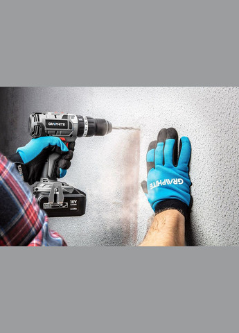 Шурупокрут-дриль акумуляторний Energy+ 18В безщітковий 58Нм 3 швидкості 0-500·0-1700об·хв 1.21кг без АКБ та ЗП Graphite (330032406)