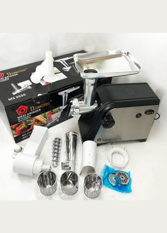 Електрична м'ясорубка MS-2020 з насадкою для томатів та терками 2600 W Domotec (364664570)