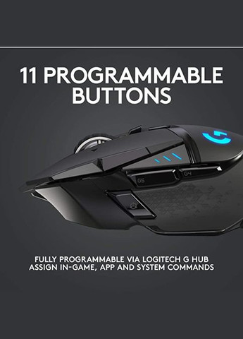 Миша G502 Lightspeed Wireless Black Logitech (369624017)