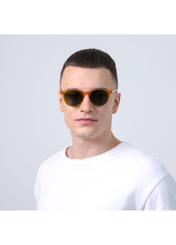 Сонцезахисні окуляри з поляризацією Панто чоловічі 732-575 LuckyLOOK 732-575М (322855490)