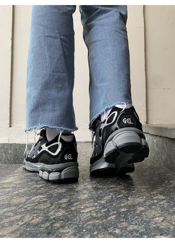 КРОСІВКИ ЖІНОЧІ ASICS GEL-NYC GRAPHITE GREY BLACK АСІКС ГЕЛЬ НЮК No Brand сірі демісезони (368870082)