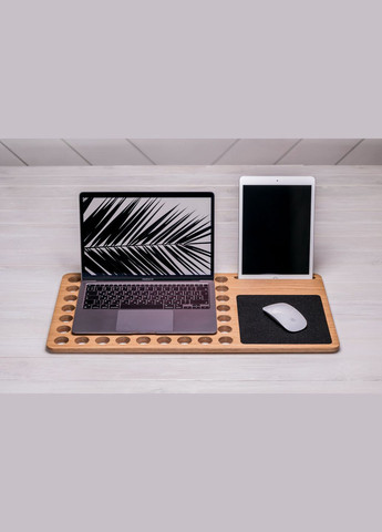 Подставка для ноутбука «AirDesk» L Стол под ноутбук с гравированием EcoWalnut (294052418)