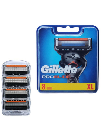 Сменные картриджи Fusion Proglide (8 шт) Made in Germany Gillette (278773555)
