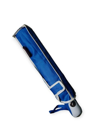 Синий зонт женский полуавтомат eső fecske sw3620 8 спиц 3 сложения синий с бежевой каймой средний система антиветер (282824061)